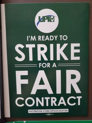 The union is making preparations for a strike authorization vote.
