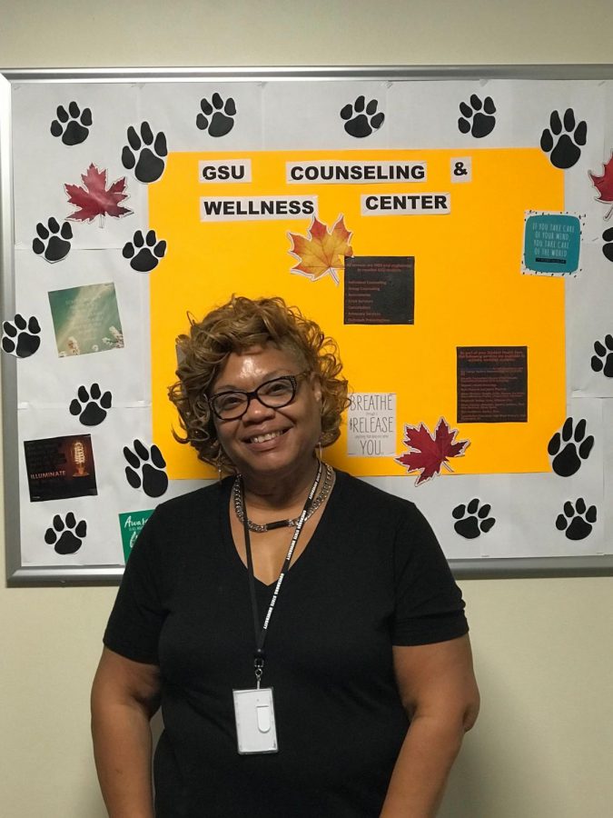 GSU social worker Angela Johnson