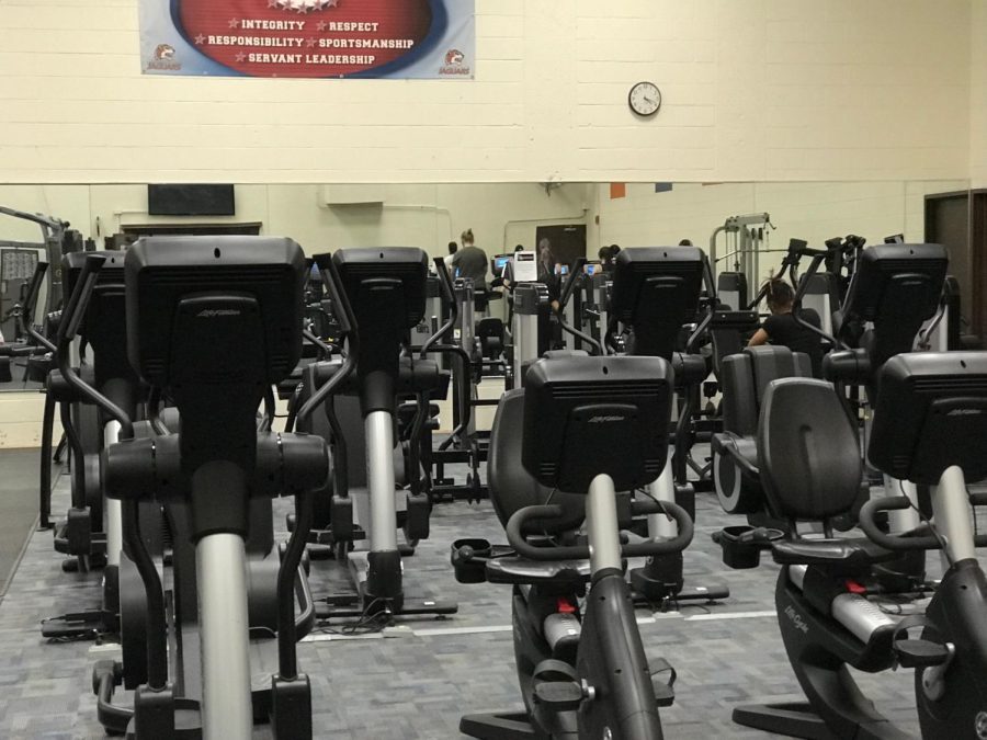 The Athletic & Recreation Center’s Fitness and Weight room 