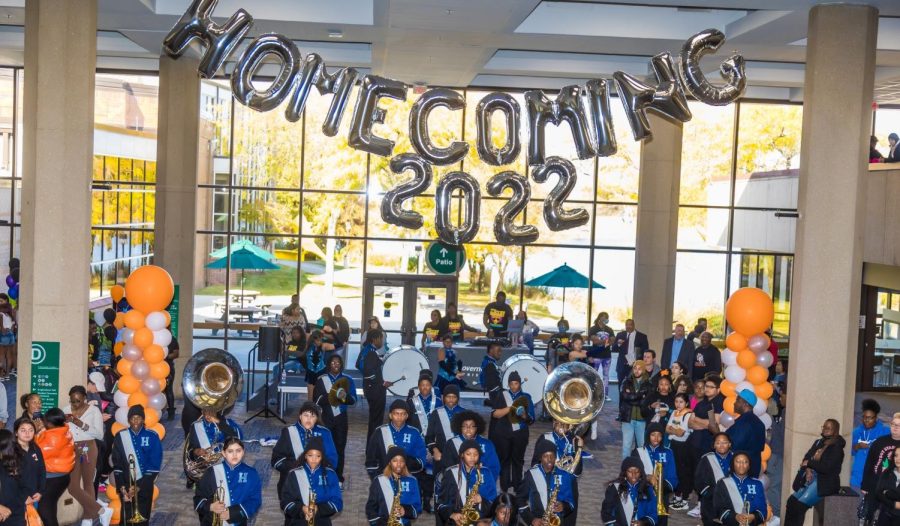 Hazel Crest High School Band fills the Hall of Governors with music