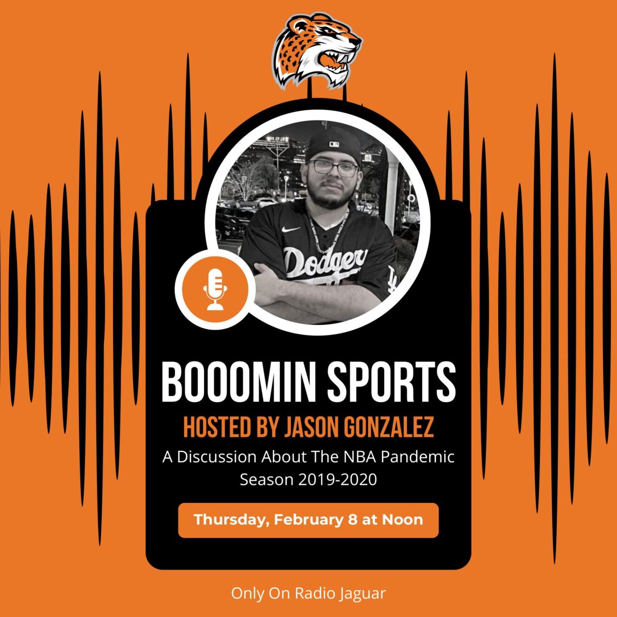 Jason Gonzalez host of "Booomin Sports