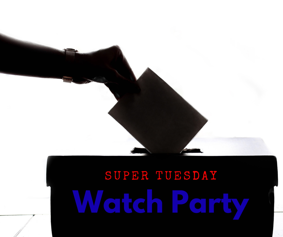 Get ready for the Super Tuesday watch party at GSU