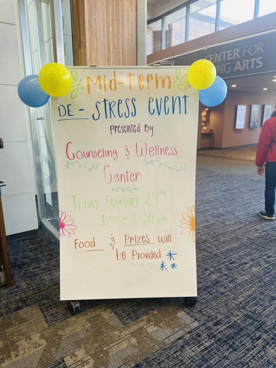 Counseling Center offers session to ease stress at mid-term