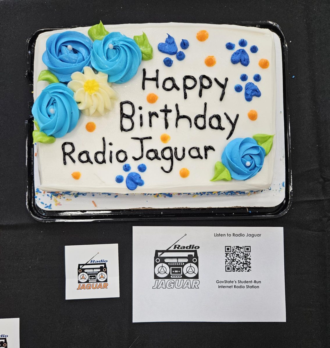 Radio Jaguar Birthday Cake