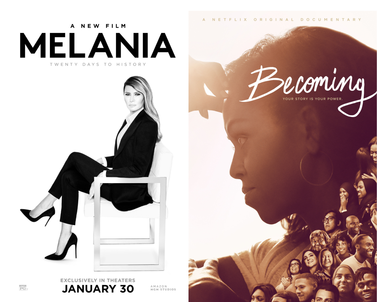 Two First Ladies; two movies; two viewpoints