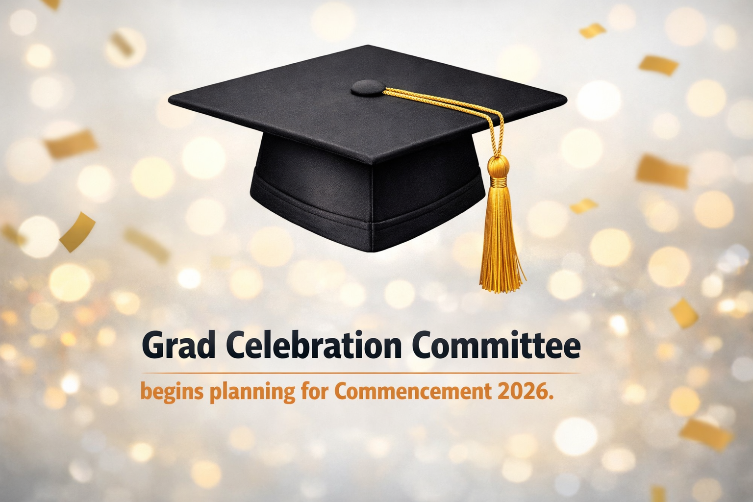 Grad Celebration Week planning begins under student leadership.