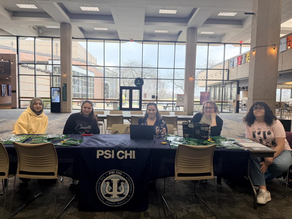 Students collaborate to assemble mental health goody bags during the “Mental Health Matters” event in the Hall of Governors.